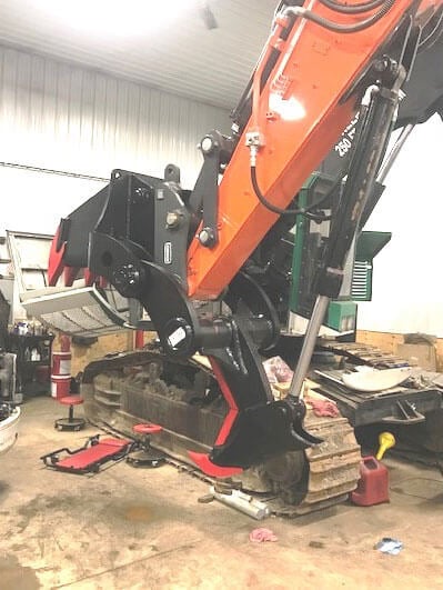 Quick Coupler SHXU Stump Harvester