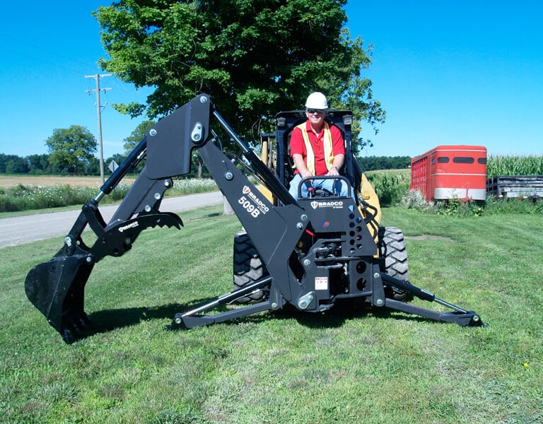 Paladin Bradco Backhoe